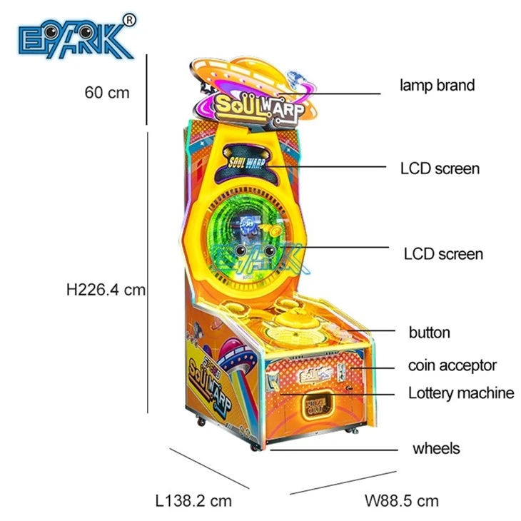Soul Warp Redemption Video Game Machine